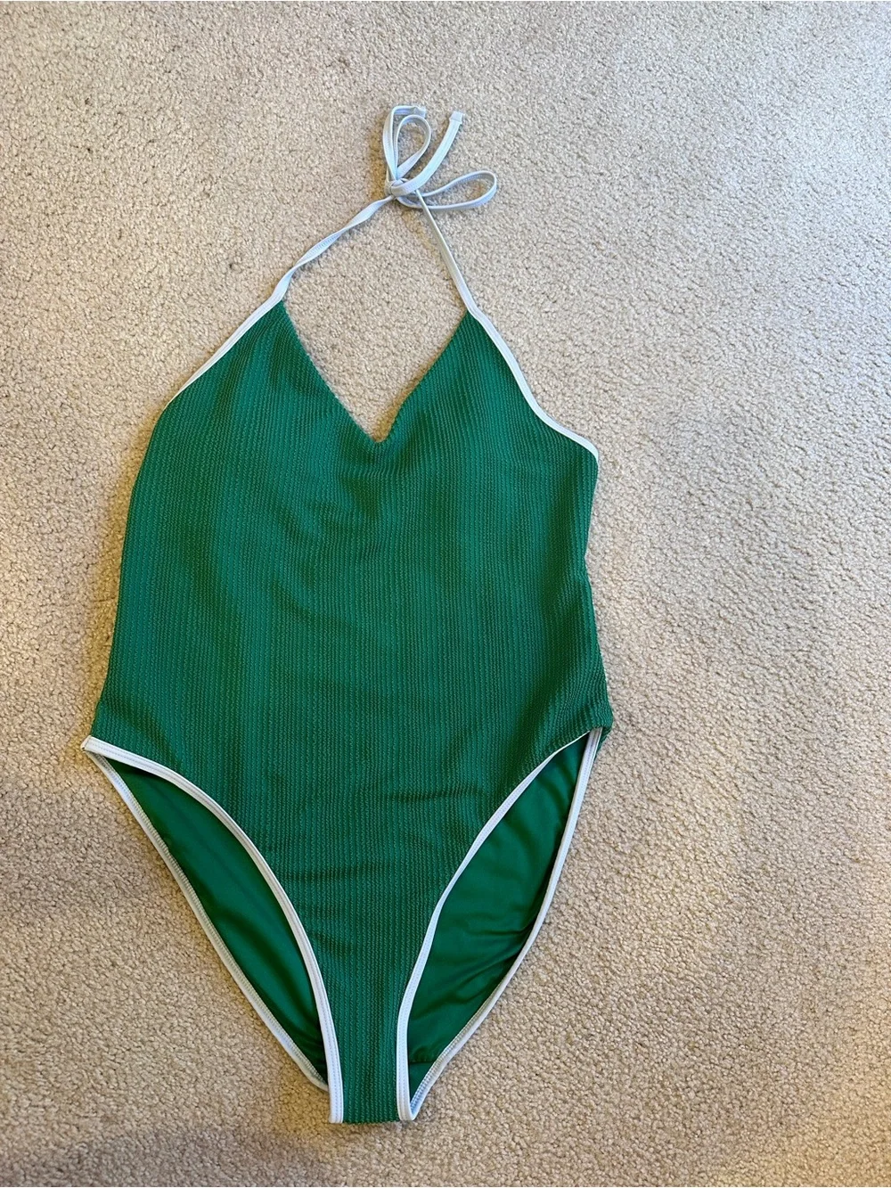 NWOT Old Navy Ribbed v neck halter one piece